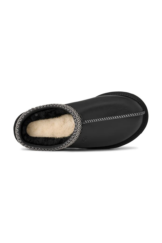 UGG kapcie skórzane Tasman Lthr Regen 1170292.BLK czarny