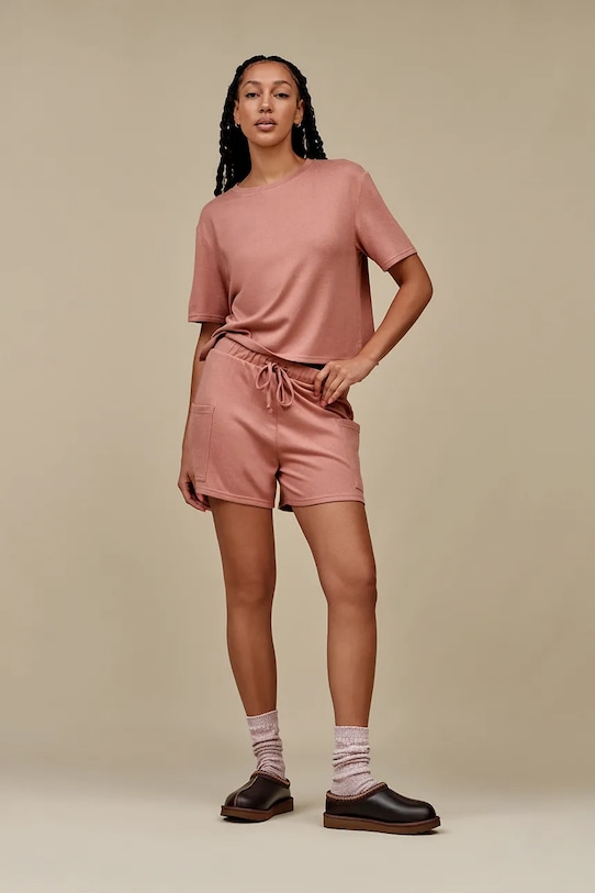 UGG kapcie skórzane Tasman Lthr Regen 1170292.IWD