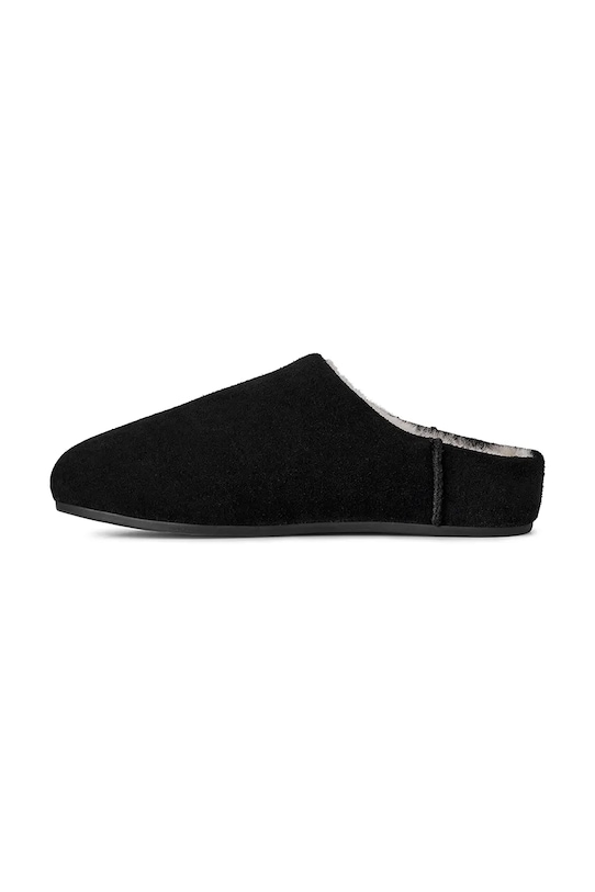 Παντόφλες σουέτ UGG Elea Slip-On μαύρο 1171390.BLK