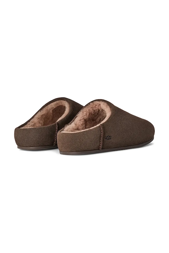 Obuwie UGG kapcie zamszowe Elea Slip-On 1171390.DDC brązowy