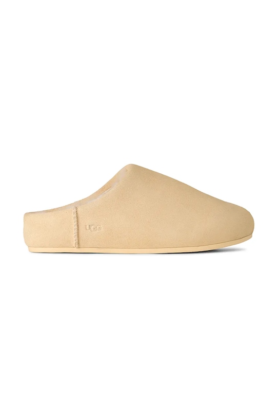 UGG kapcie zamszowe Elea Slip-On beżowy 1171390.PBT