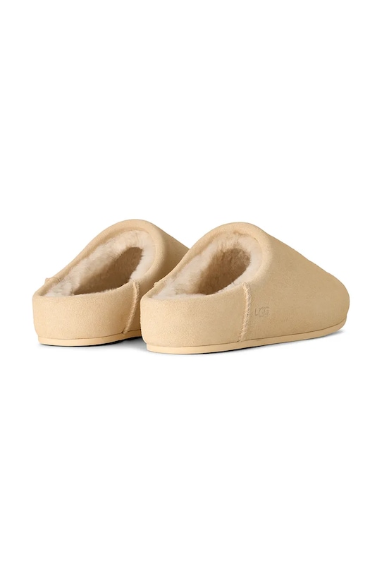 Obuwie UGG kapcie zamszowe Elea Slip-On 1171390.PBT beżowy