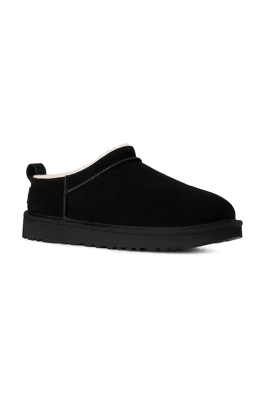 Semišové papuče UGG Classic Micro 1173891.BLK černá AW25