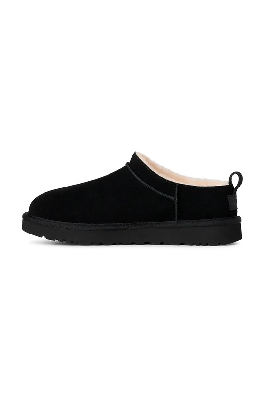 UGG kapcie zamszowe Classic Micro czarny 1173891.BLK