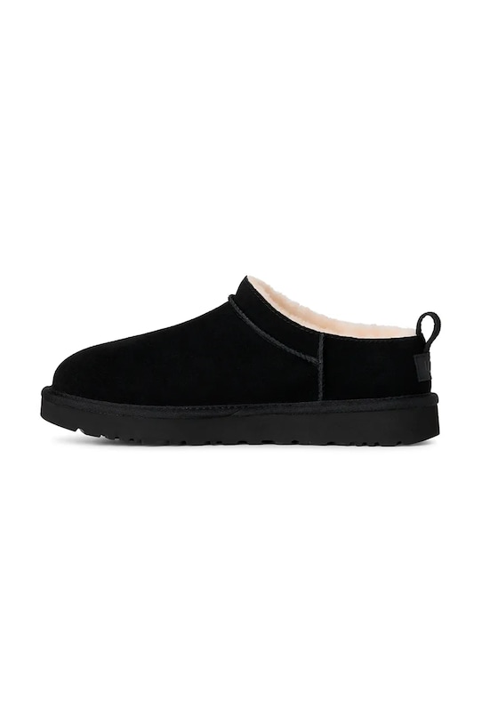 Semišové papuče UGG Classic Micro černá 1173891.BLK