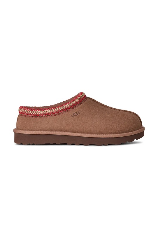 UGG kapcie zamszowe Tasman II brązowy 1174470.RYK