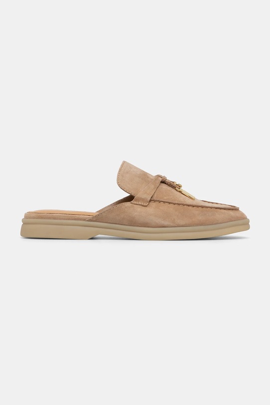 Замшевые шлепанцы Steve Madden Patrizia 11003910.275 коричневый AW25