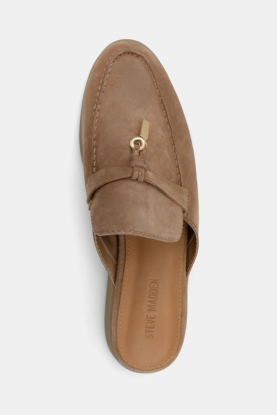 Steve Madden klapki zamszowe Patrizia brązowy 11003910.275