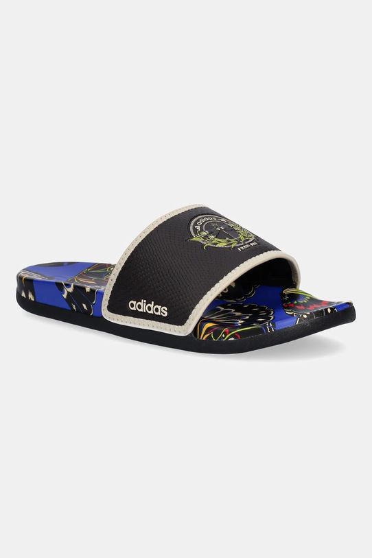 Παντόφλες adidas φλατ μαύρο JR9306