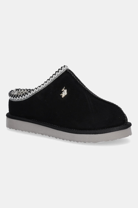 U.S. Polo Assn. papuci de casă VERENY001 negru VERENY001W.EH1