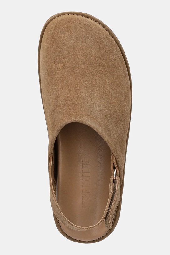 Παντόφλες σουέτ Steve Madden Mellow καφέ 11004849.935