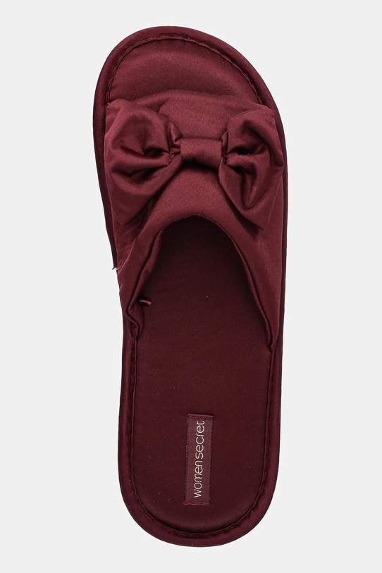 women'secret kapcie SENSE GALLERY bordowy 4992513