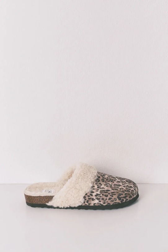 Obutev Copati women'secret HOMEWEAR ANIMAL PRINT 4992535 rjava