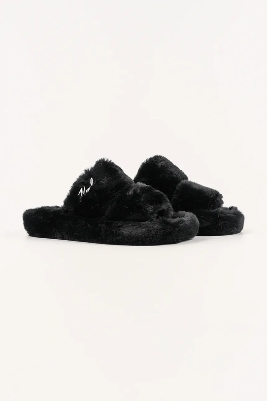Karl Lagerfeld kapcie HYPNOS KL80674.WF0 czarny NC25