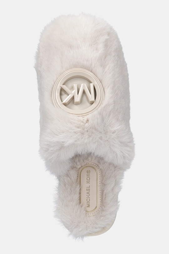 Παντόφλες MICHAEL Michael Kors Ada μπεζ 40F5ADFA1D.270