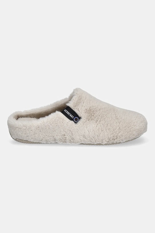 Verbenas kapcie YORK GROSETO 5860500571.BEIGE beżowy AW25