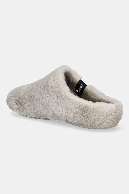 Obuwie Verbenas kapcie YORK GROSETO 5860500571.BEIGE beżowy
