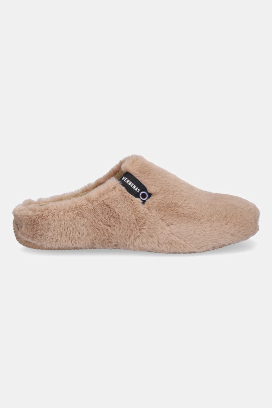 Verbenas kapcie YORK GROSETO 5860500571.CAMEL beżowy AW25
