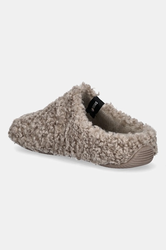 Obuwie Verbenas kapcie YORK CURLY 5860500660.CAMEL beżowy