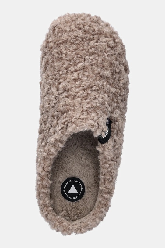 Verbenas kapcie YORK CURLY beżowy 5860500660.CAMEL