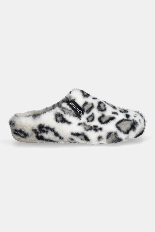 Verbenas kapcie YORK FUR LEO 5860500951.PIEDRA biały AW25