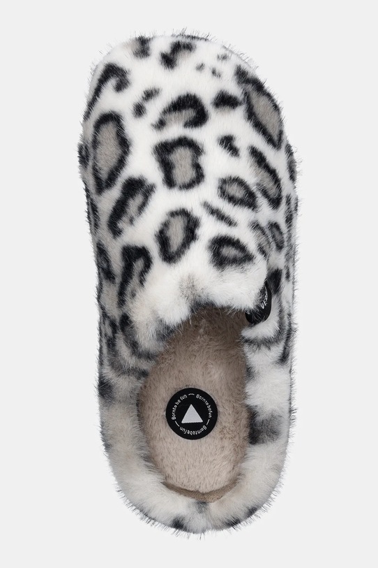 Verbenas kapcie YORK FUR LEO biały 5860500951.PIEDRA