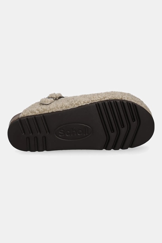 Scholl klapki FAE NEW F318121062 beżowy