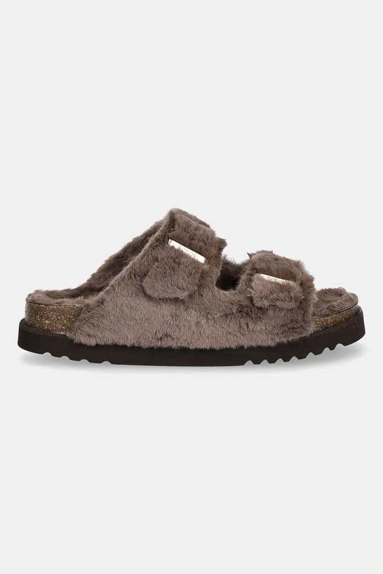 Scholl klapki BELLE F324621011 brązowy AW25
