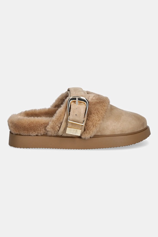 Steve Madden kapcie Cozy Up 11004964.215 beżowy AW25
