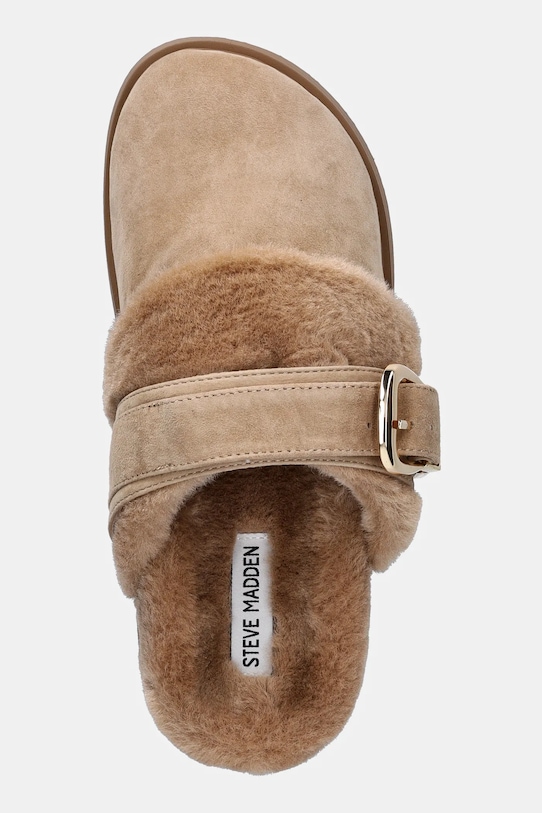 Steve Madden kapcie Cozy Up beżowy 11004964.215