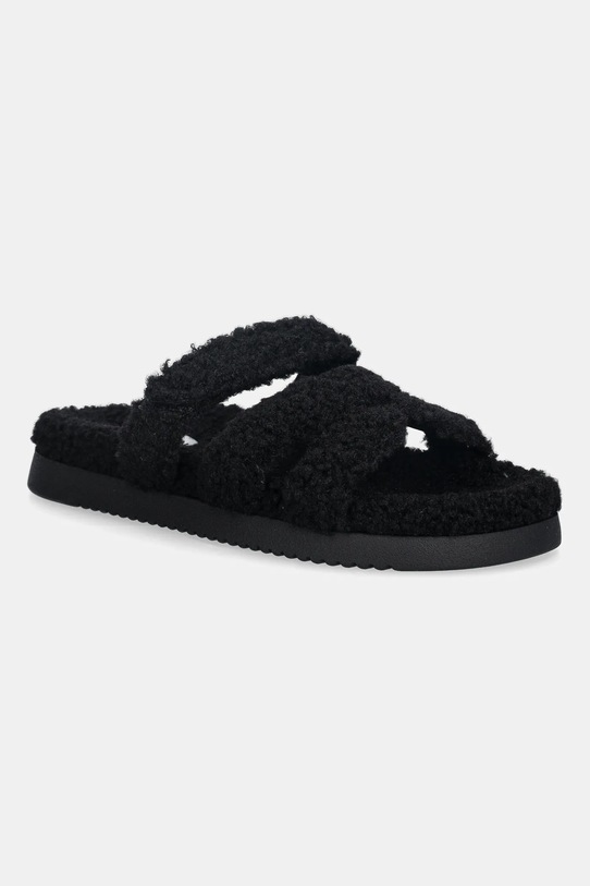 Steve Madden klapki Missile-F tekstylny czarny 11003175.001