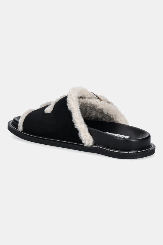 Obuwie Steve Madden klapki zamszowe Arch-F 11005031.015 czarny