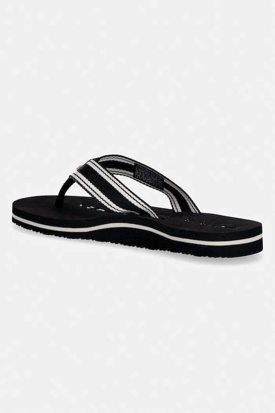 Obuwie Tommy Hilfiger japonki damskie TH WEBBING SUMMER SANDAL FW0FW09193 czarny