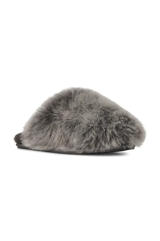 UGG kapcie wełniane W Scuffette Chalet 1173591.CHRC szary AW25