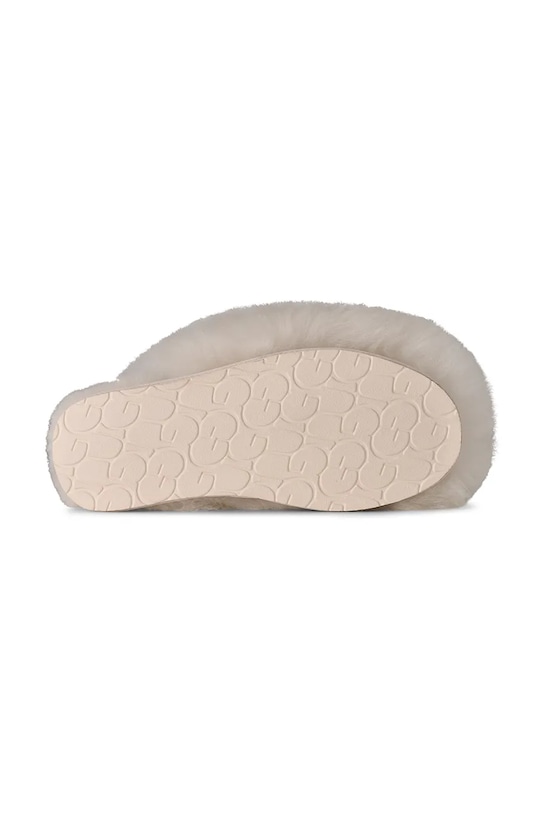 UGG kapcie wełniane W Scuffette Chalet 1176030.WHT