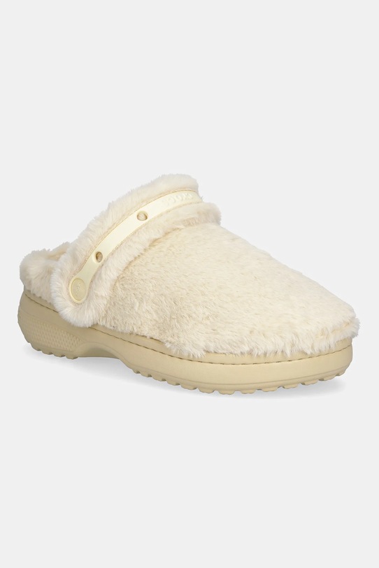 Crocs kapcie Classic Unfurgettable Clog beżowy 211116.108