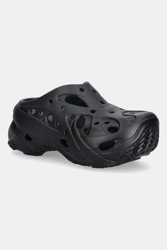 Crocs klapki Caged W Clog syntetyczny czarny 211141.001