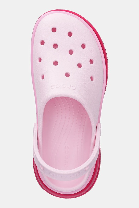 Crocs klapki Classic Stacked Clog różowy 211355.6ZQ