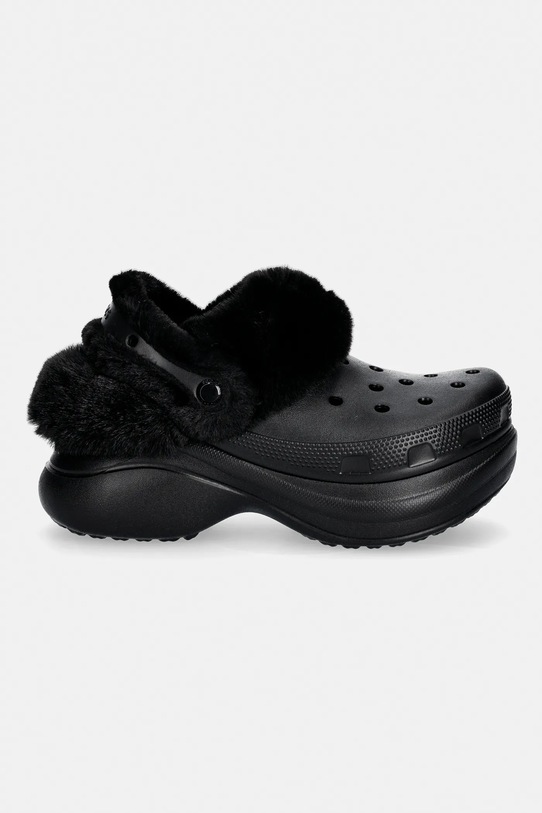Crocs kapcie Bae Lined Clog 211753.001 czarny AW25