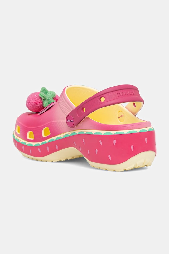 Crocs klapki Classic Lotso Platform Clog różowy 212240.90H