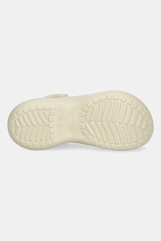 Crocs klapki Classic Bae Clog 206302.2Y2 beżowy