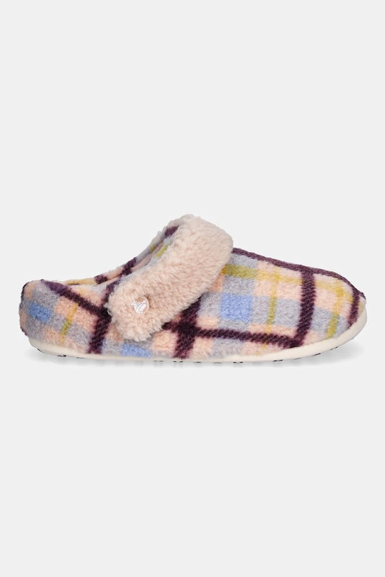 Crocs kapcie Classic Cozzzy Plaid Slipper 211911.7AF różowy AW25