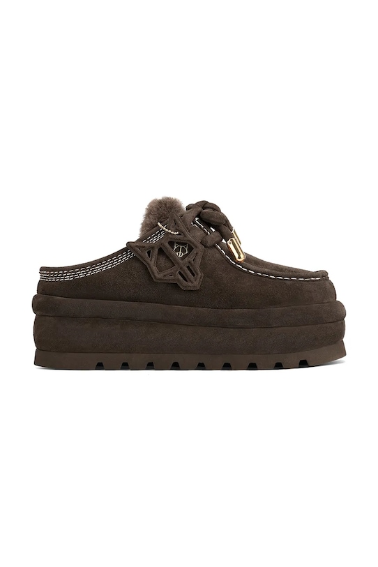 Naked Wolfe suede slippers Blizzard brown Blizzard.Brown