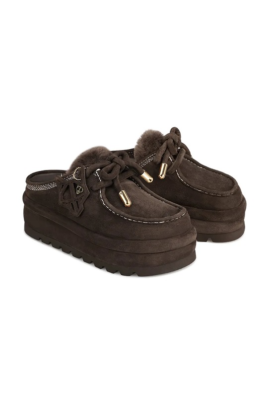 Naked Wolfe kapcie zamszowe Blizzard Blizzard.Brown brązowy AW25