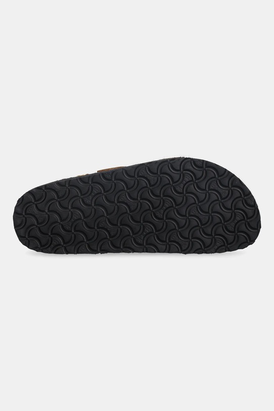Birkenstock 1774 klapki skórzane Arizona FUR 1031699 brązowy