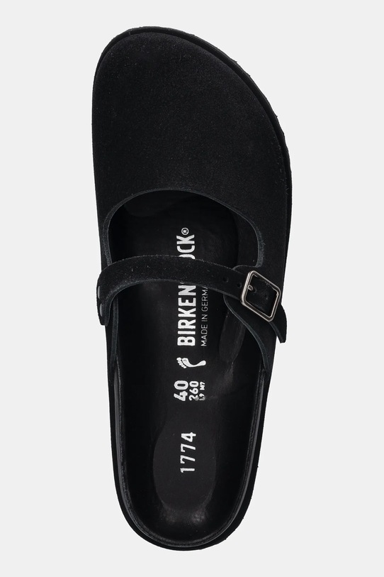 Παντόφλες σουέτ Birkenstock 1774 Maria LEVE μαύρο 1031993