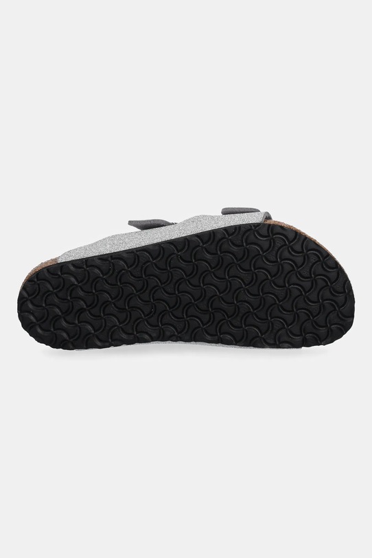 Dětské pantofle Birkenstock Arizona 1030477 stříbrná