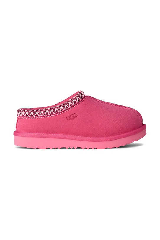 UGG kapcie zamszowe dziecięce TASMAN II różowy 1019066K.G
