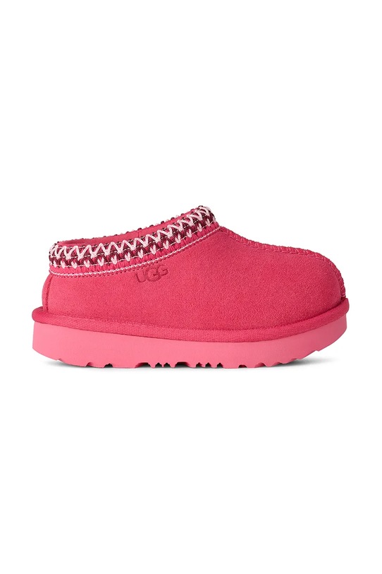 UGG papuci din piele întoarsă pentru copii TASMAN II roz 1019066T.G