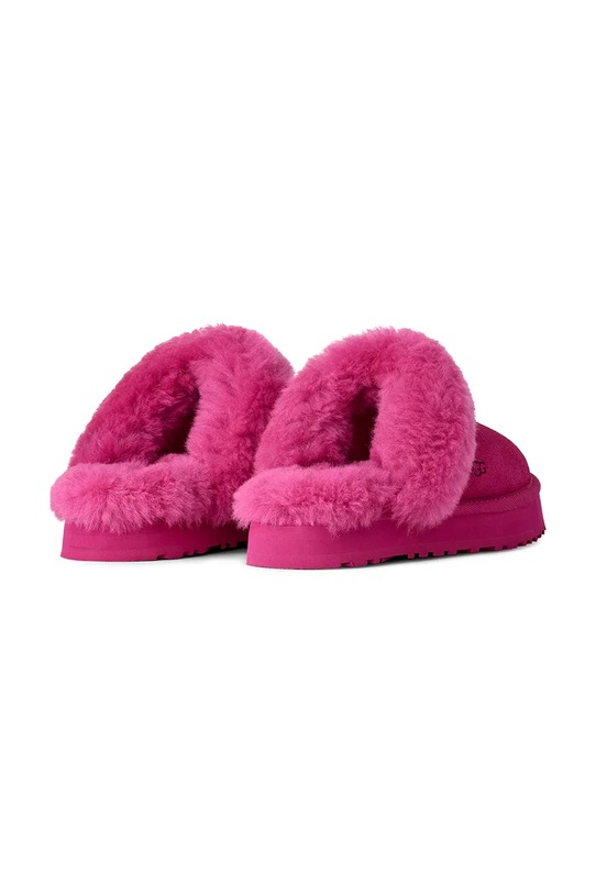 Dziewczynka UGG kapcie zamszowe dziecięce DISQUETTE 1171199K różowy